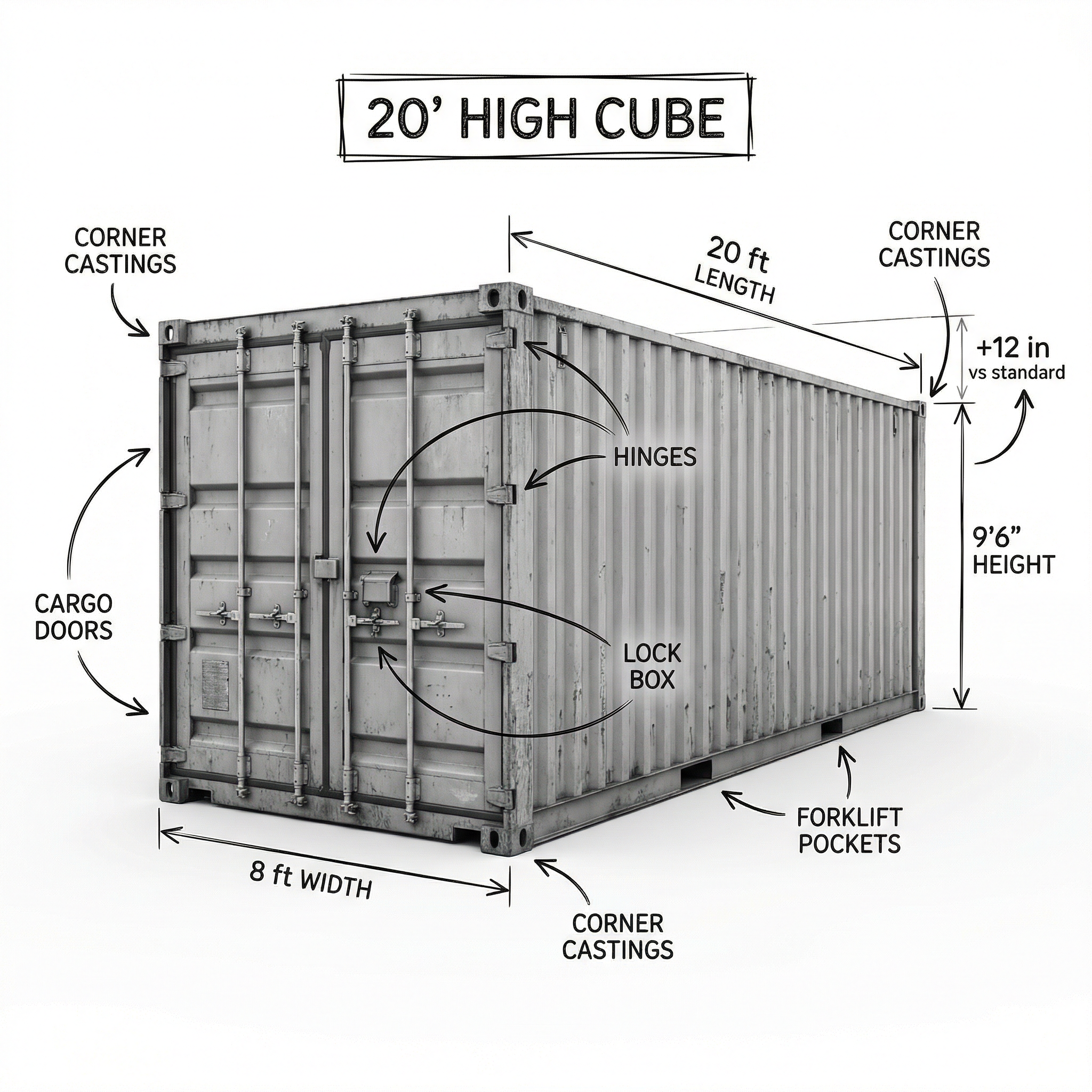 20' High Cube